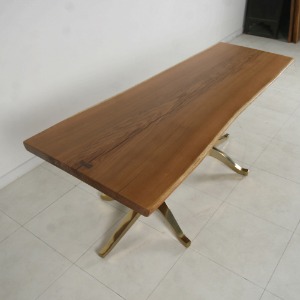 oak 오크 우드슬랩 책상 식탁테이블 1805 (ORA097S10)